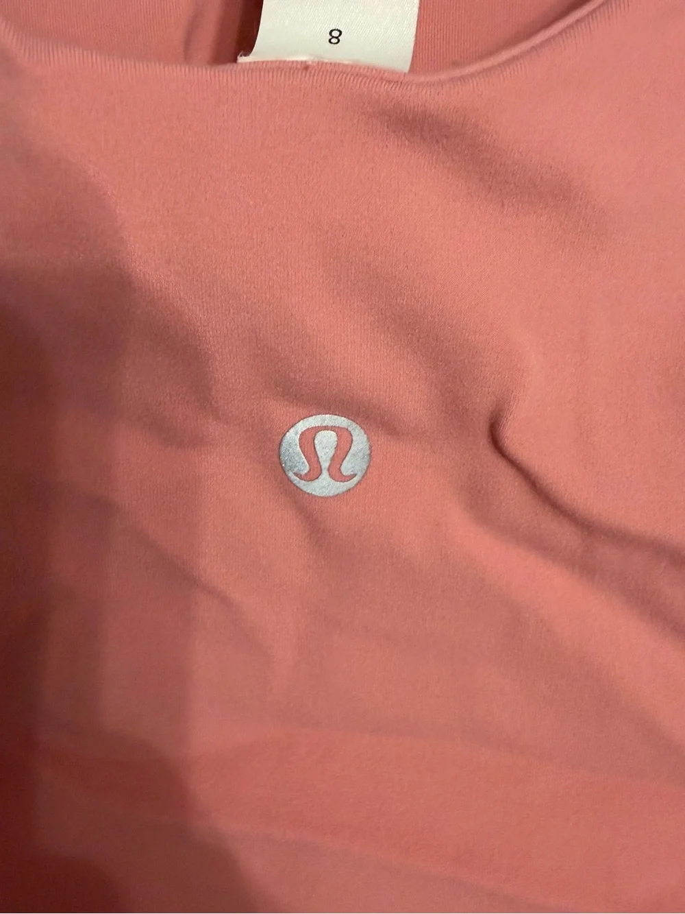 lululemon athletica Align Cropped Cami Tank Top Pink - Size 8